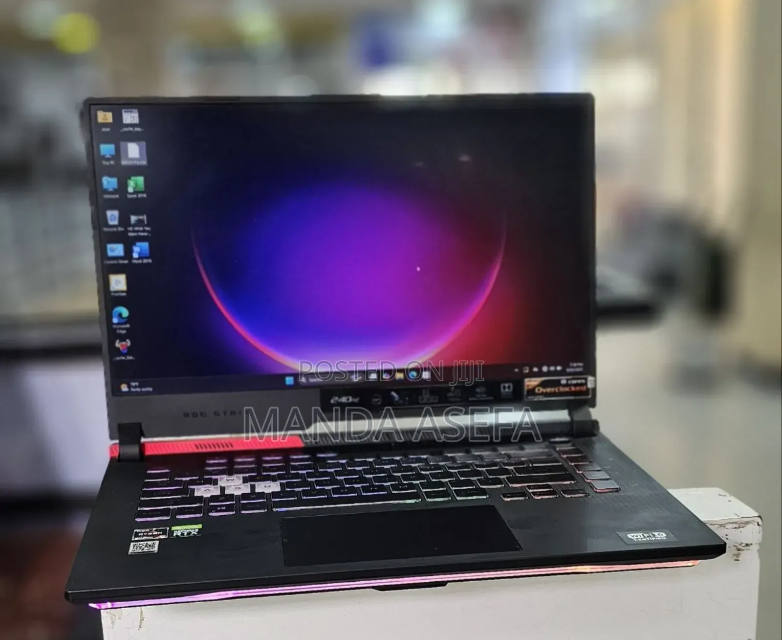 New Laptop Asus ROG Strix G16 G614 16GB AMD Ryzen 9 SSD 1T