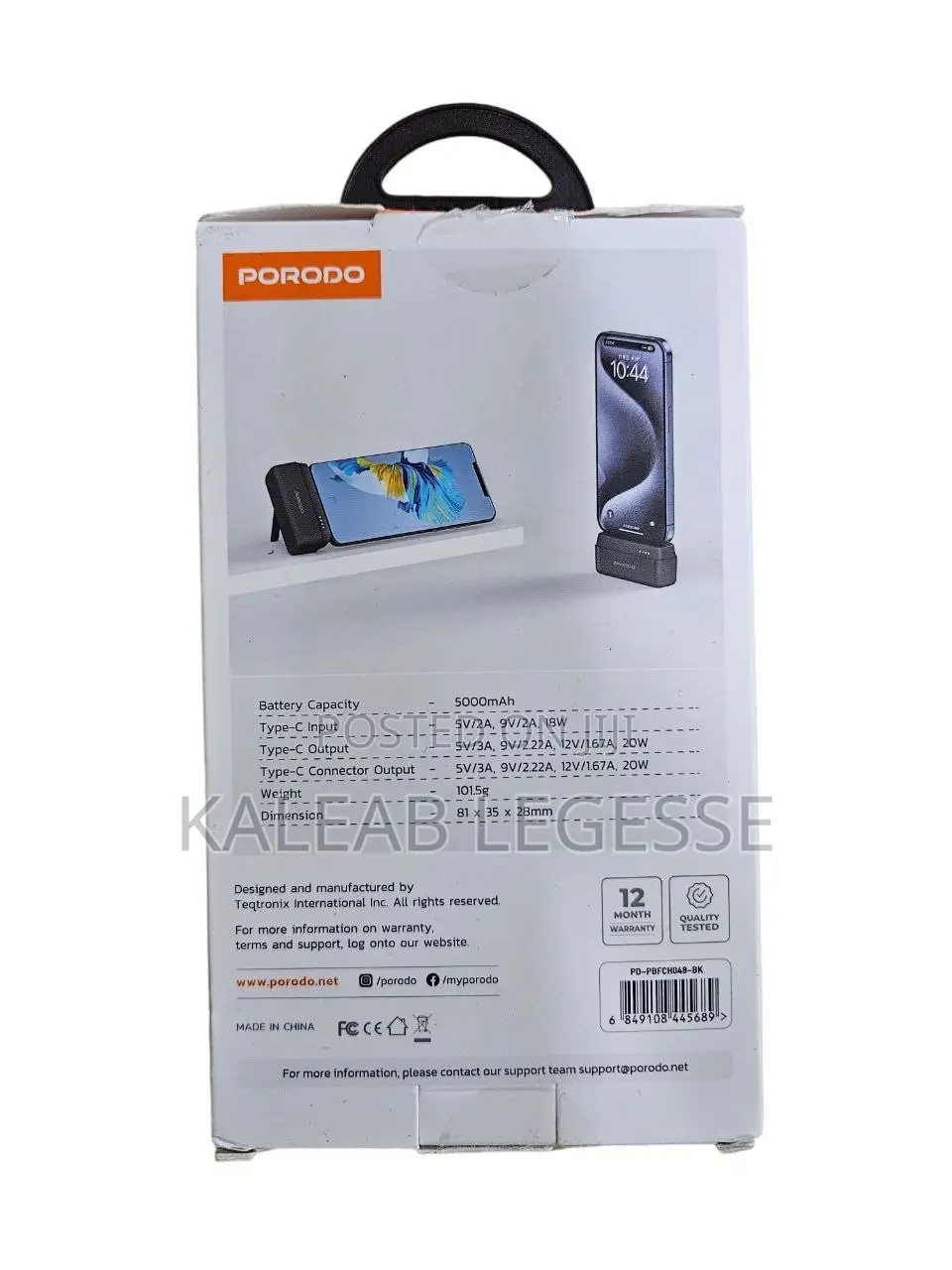 Porodo Mini Portable Power Bank