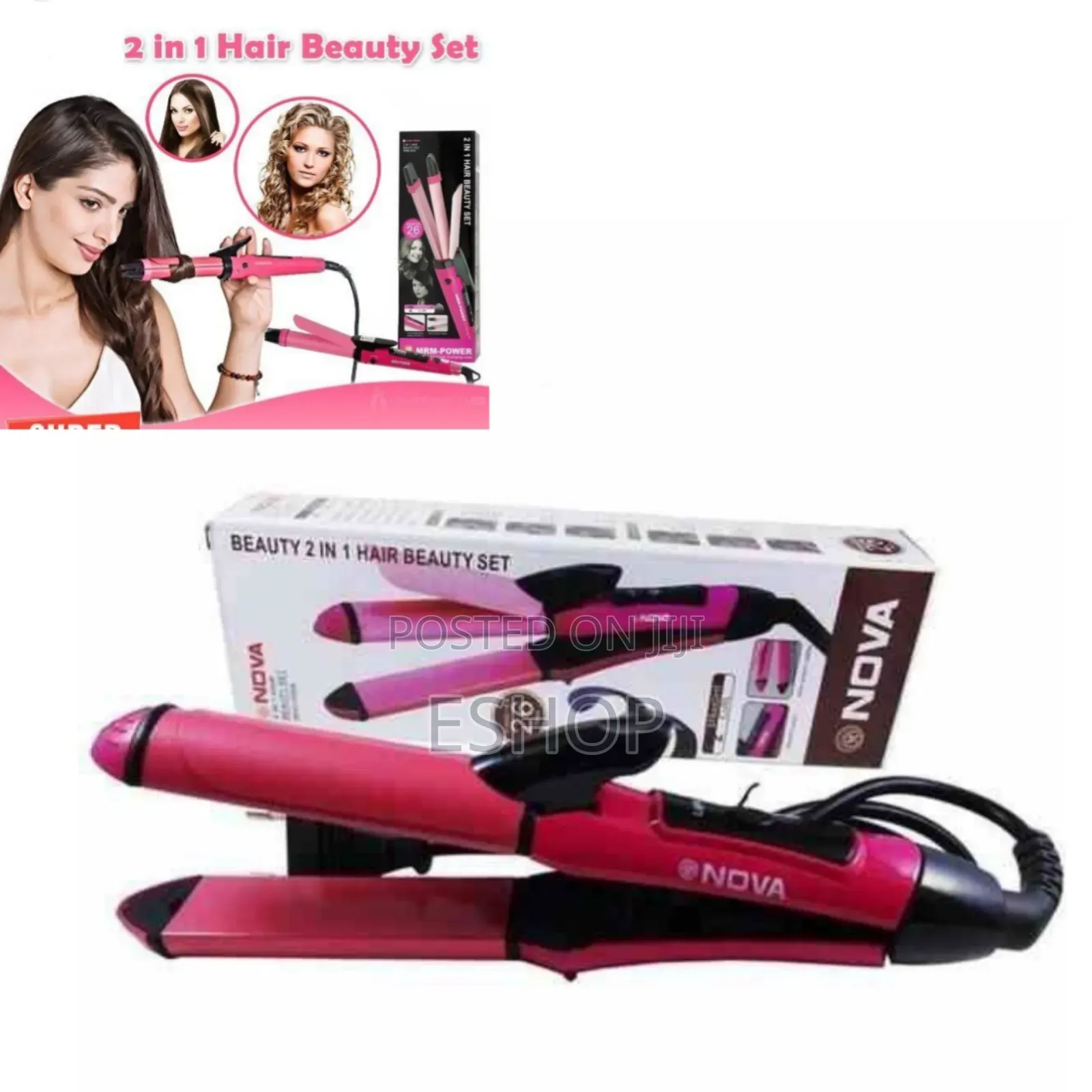 Smart Styling, Infinite Looks: Nova 2in1 Hair Master Kit