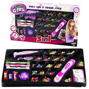 Photo - 3-in-1 Glamor Hair Chain Bracelet Girl's Own Creation Set