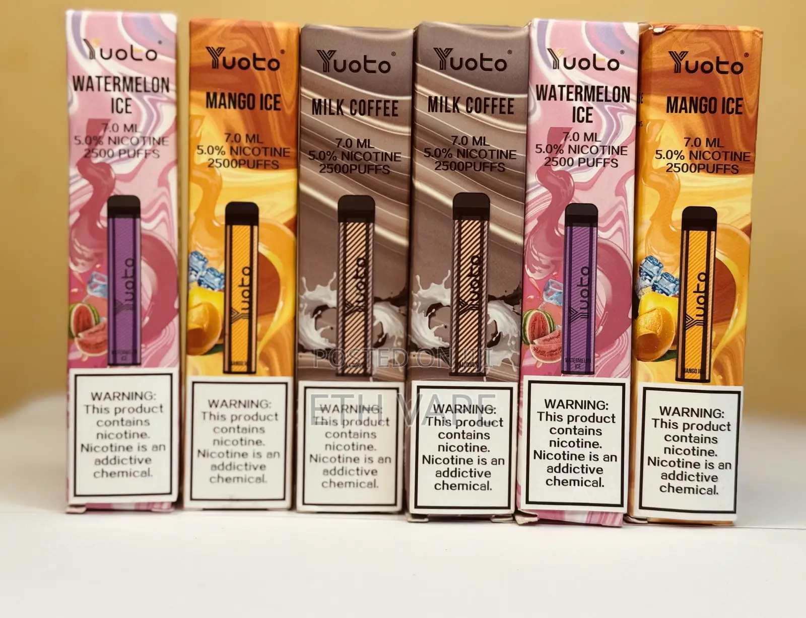 Yuoto Vape 2,500 Puff for Beginner Vaper