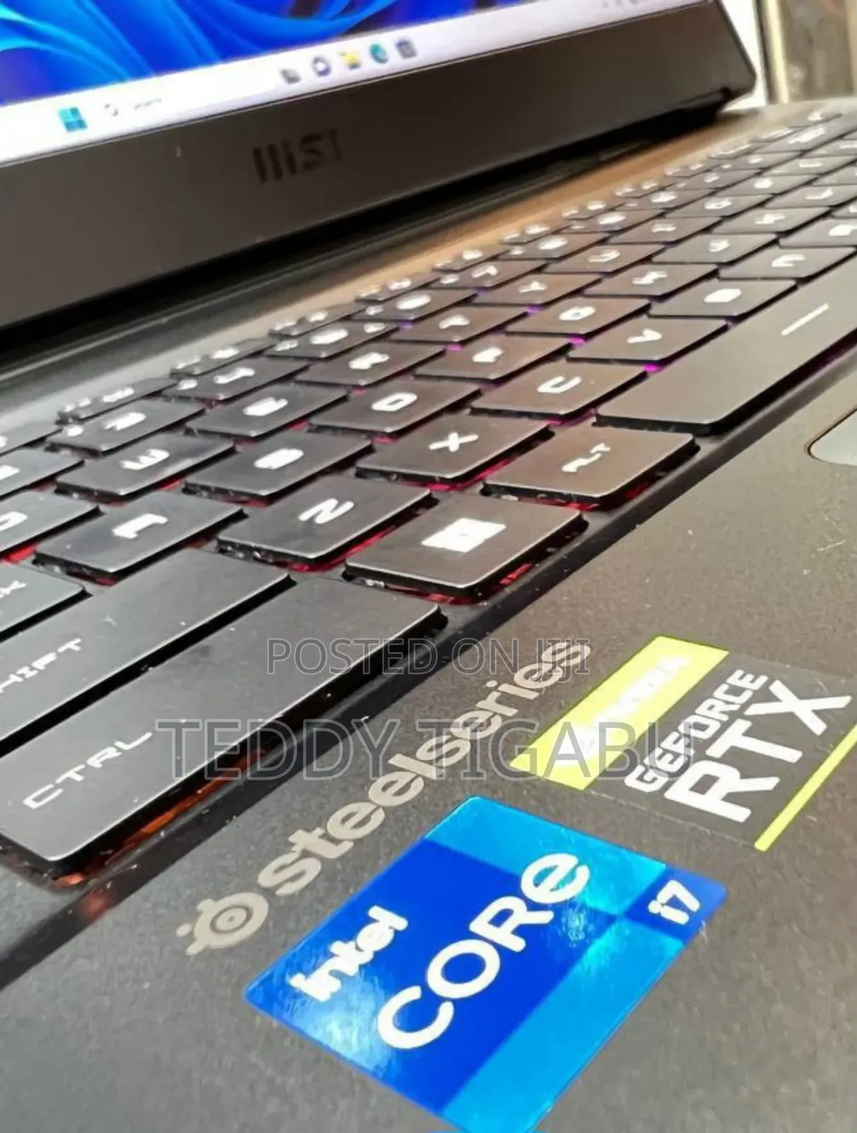 New Laptop MSI 16GB Intel Core I7 SSD 1T