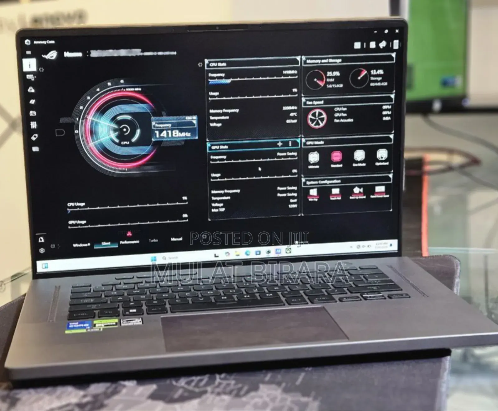 New Laptop MSI Crosshair 17 32GB Intel Core I7 SSD 1T