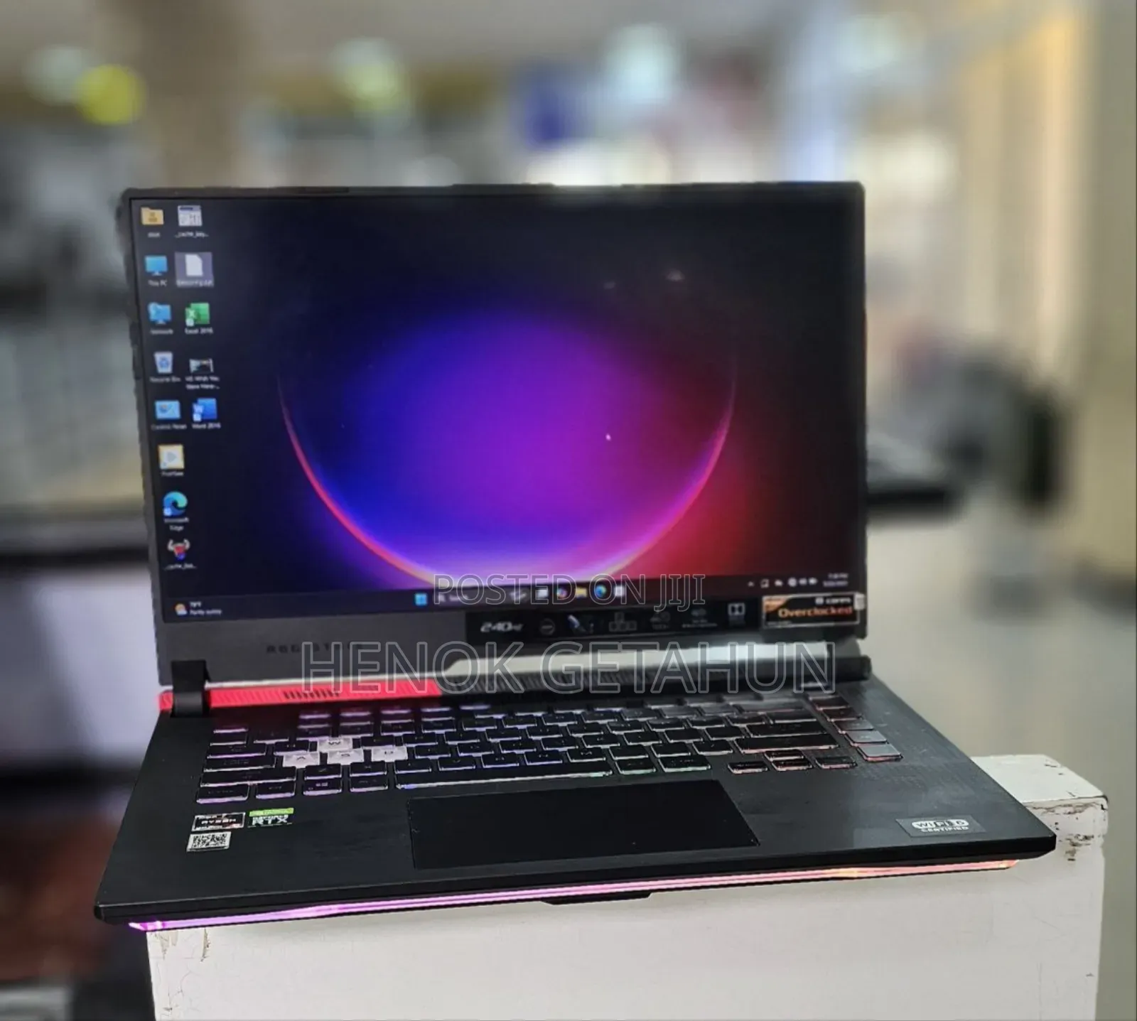 New Laptop Asus ROG Strix G15 16GB Intel Core Ultra 9 SSD 1T