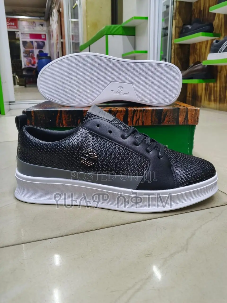 Original Timberland Flat Leather Men’S Casual Shoes