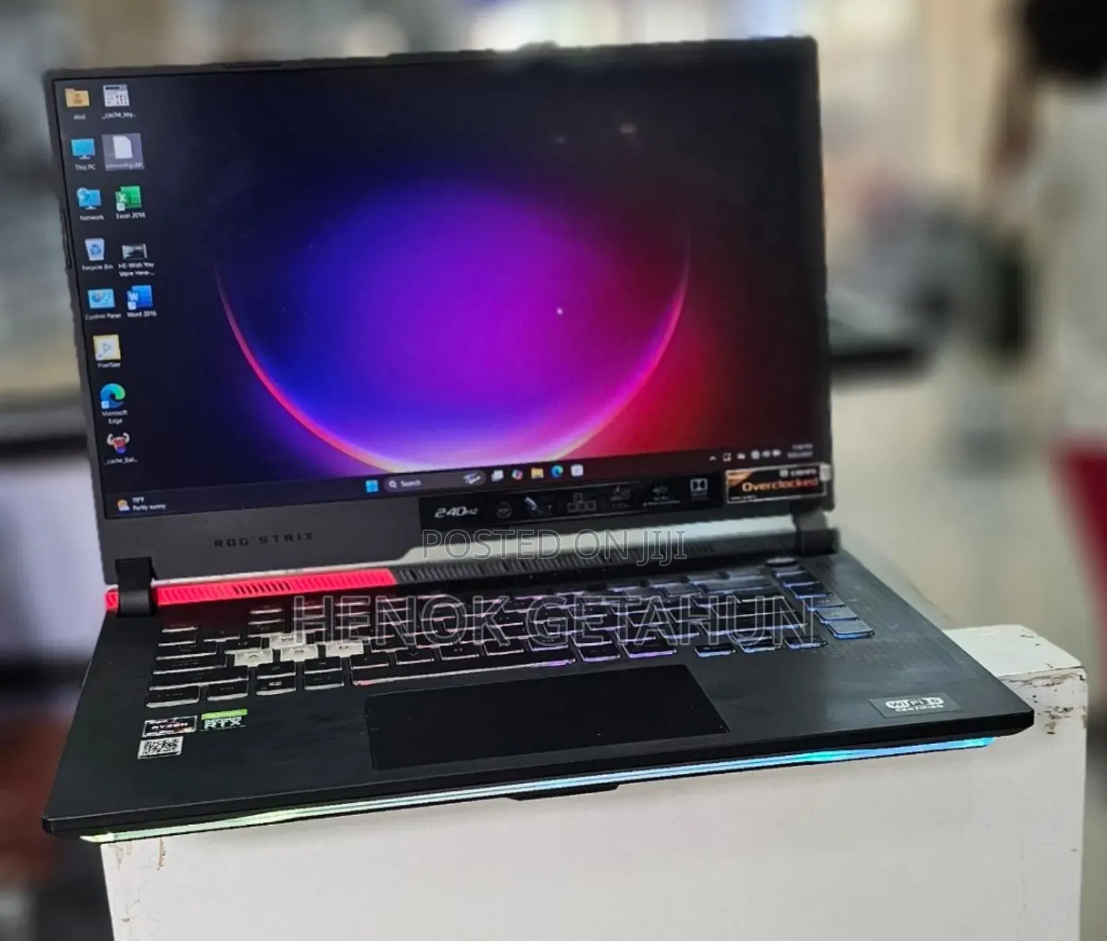 New Laptop Asus ROG Strix G15 16GB Intel Core Ultra 9 SSD 1T