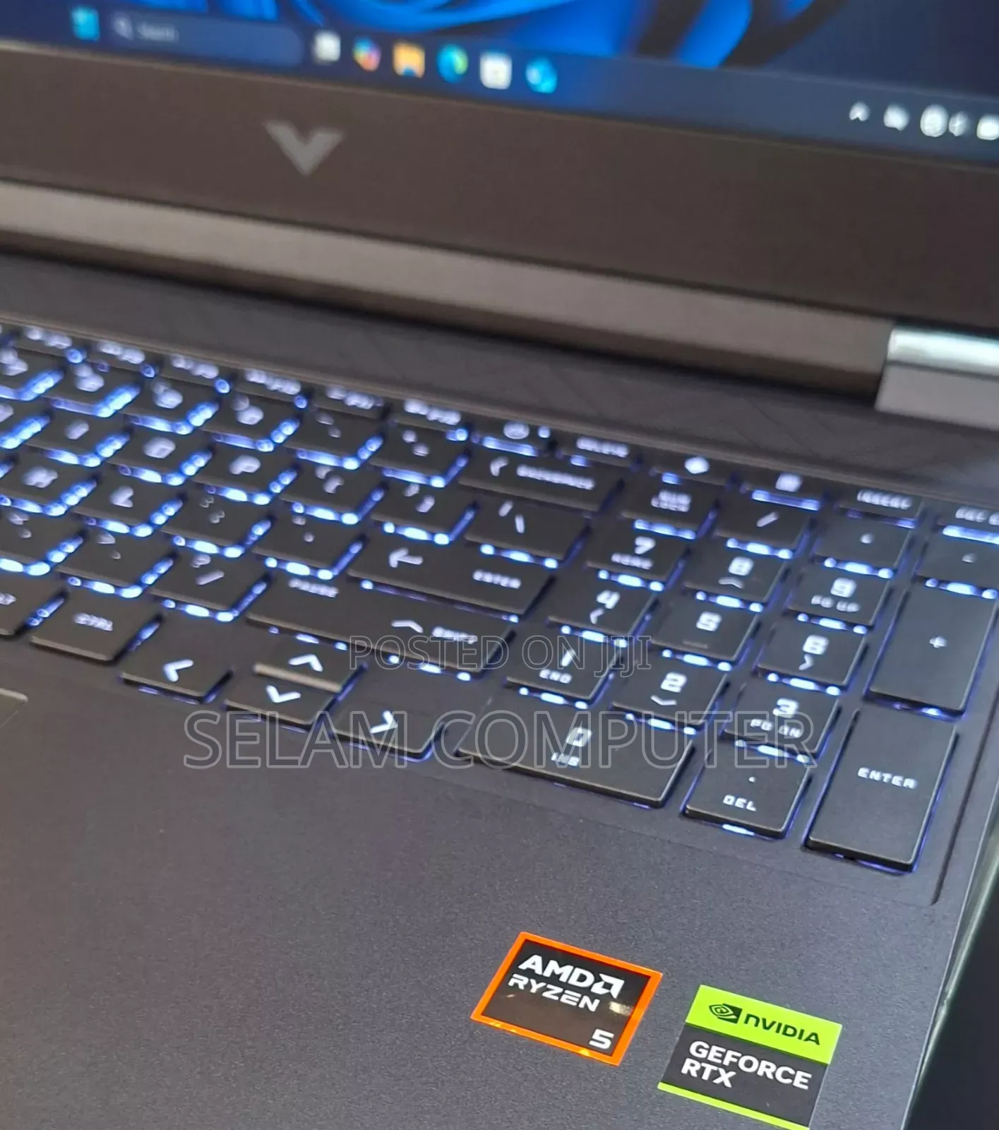 New Laptop HP Victus 15 16GB AMD Ryzen 5 SSD 512GB