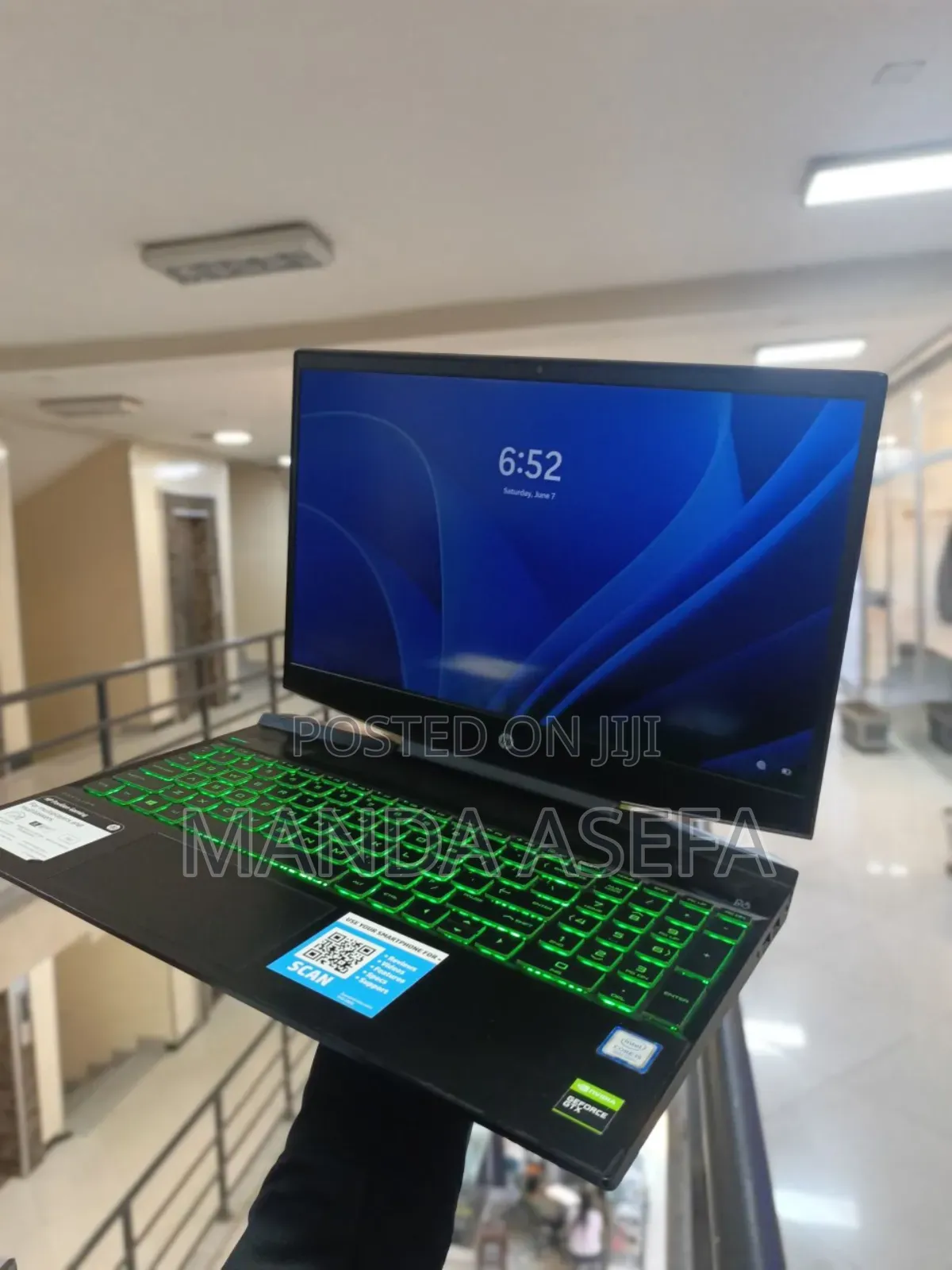 New Laptop HP Pavilion Power 15 16GB Intel Core I5 HDD+SSD 2T