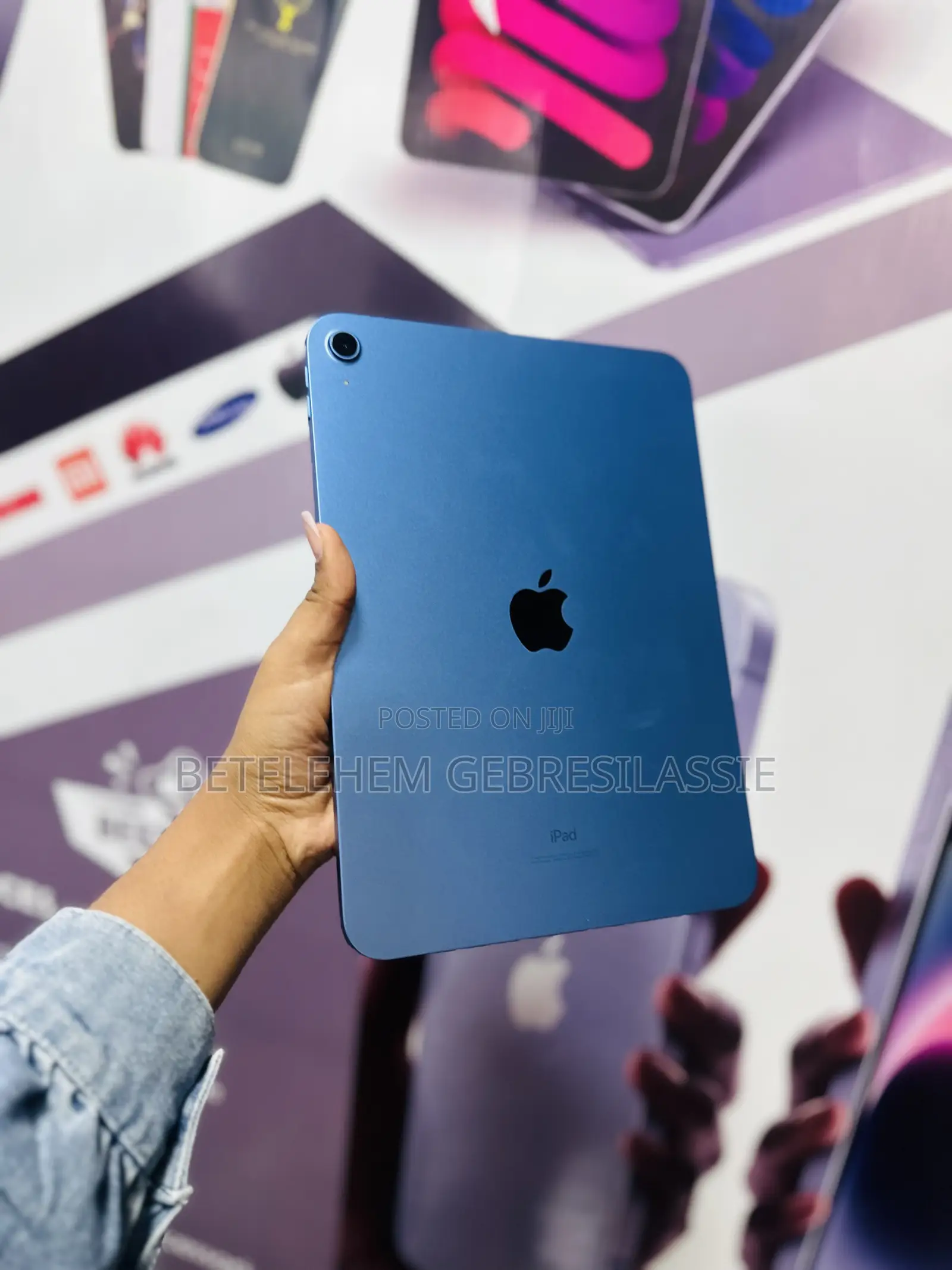 New Apple iPad 10.2 (2020) Wi-Fi 64 GB Blue