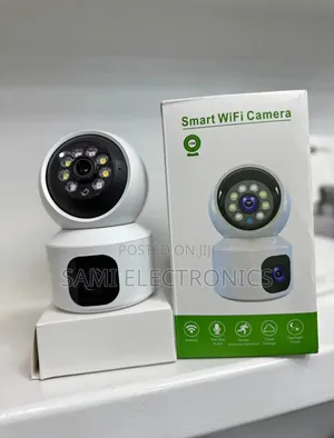 Photo - 4g Sim Card Camera Smart Wifi Camera With 2 Lens ሲም ካሜራ