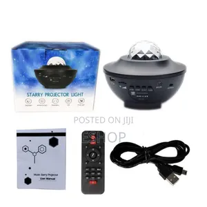 Photo - Cosmic Home Theater Light: 10-Color Galaxy Projector Speaker