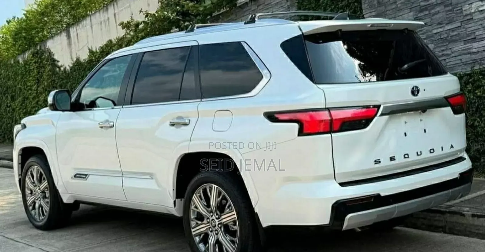 New Toyota Sequoia 2024 White