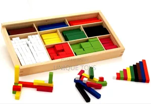 Photo - Wooden Maths Blocks (Cuisenaire Rods) 308pc