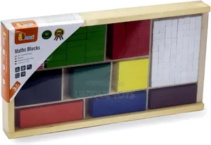 Wooden Maths Blocks (Cuisenaire Rods) 308pc
