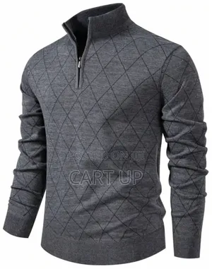 Photo - Men's Half Zip Sweater