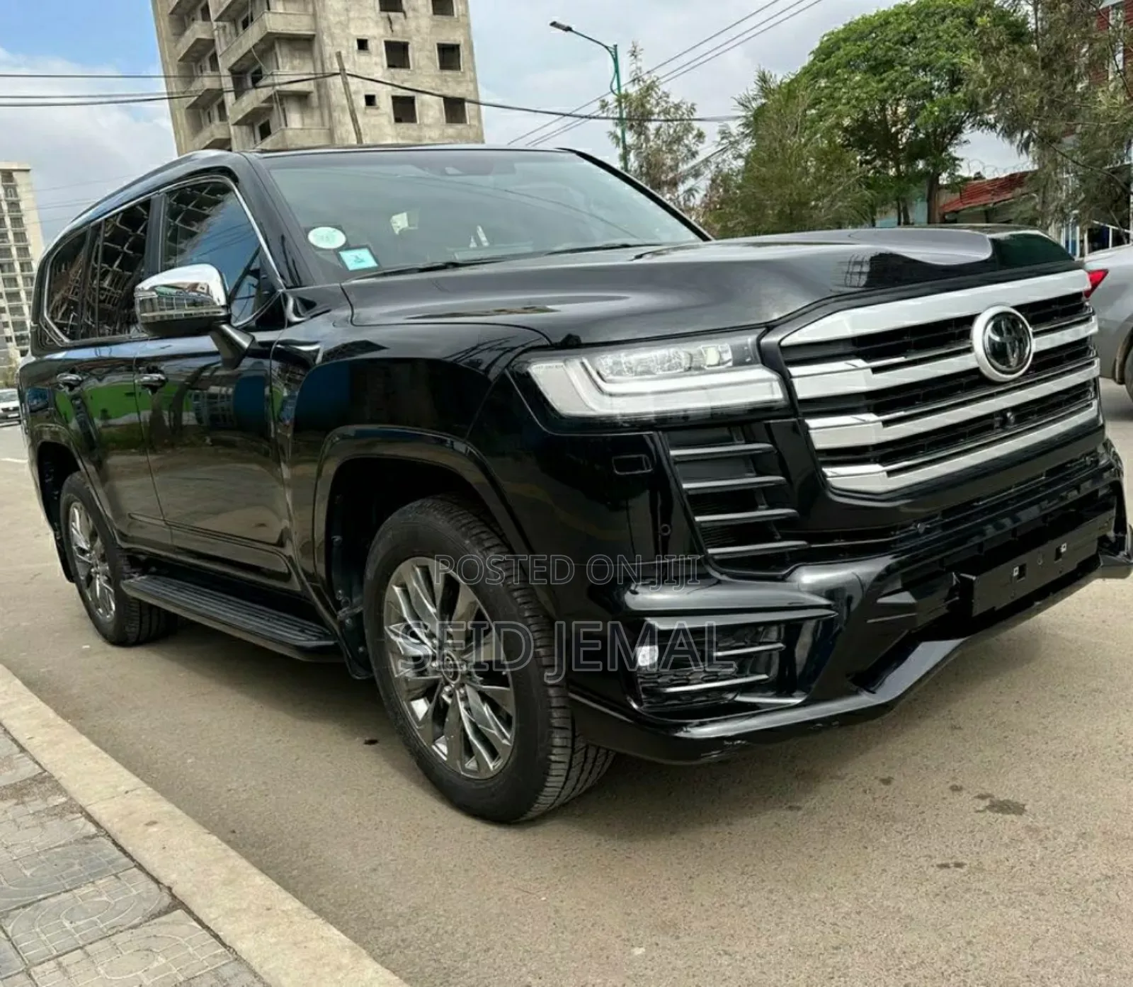 Toyota Land Cruiser 2023 Matt Black