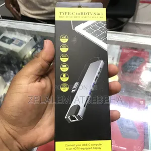 Type C to HDTV Convertor 8 in 1 Multi Convertor