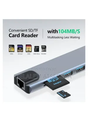 Type C to HDTV Convertor 8 in 1 Multi Convertor