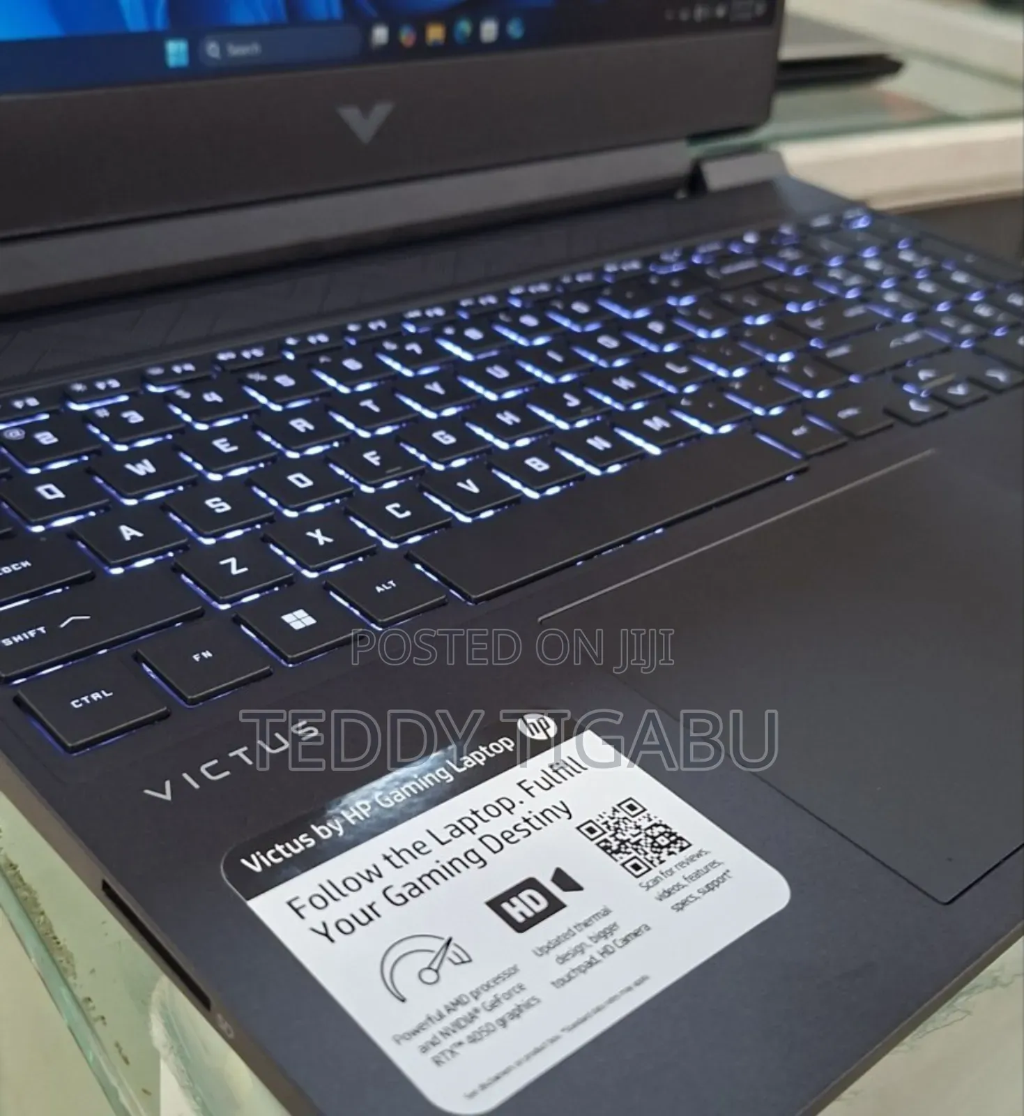 New Laptop HP Victus 15 8GB AMD Ryzen 5 SSD 512GB