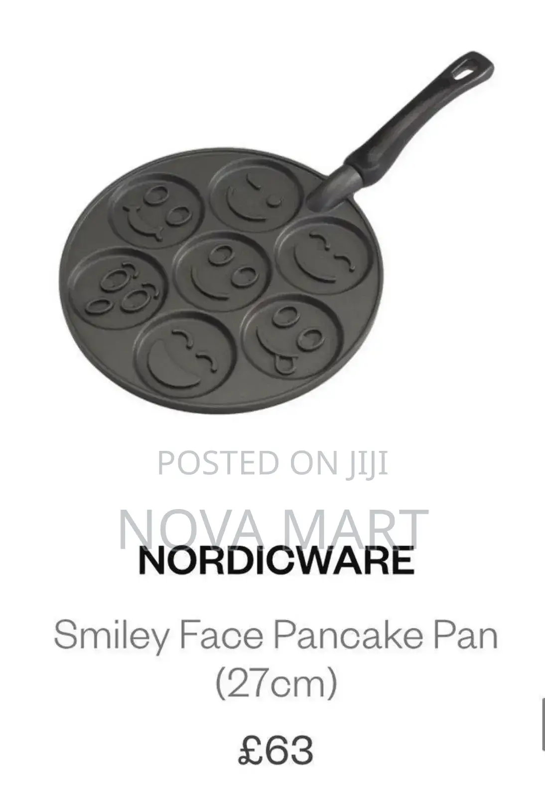 Momcoc Smiley Face Non Stick Pancake Pan