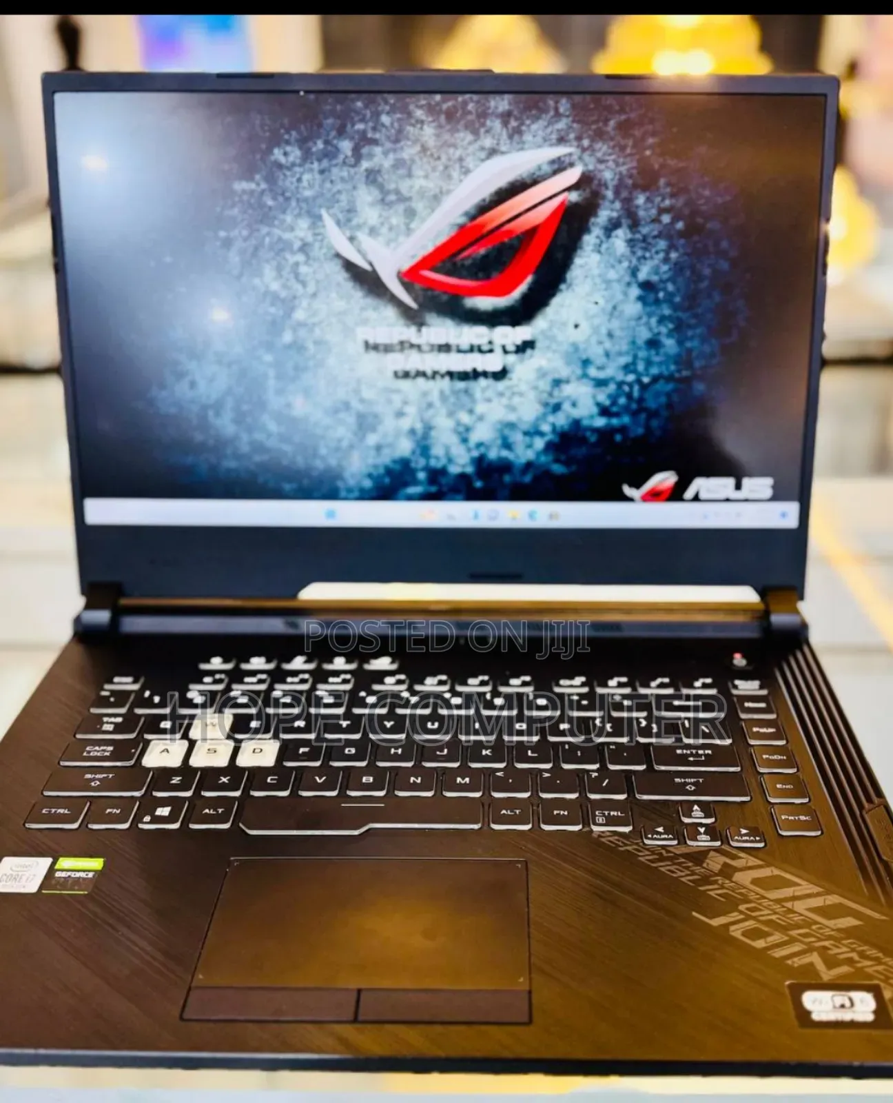 New Laptop Asus ROG Strix G15 16GB Intel Core i7 SSD 512GB