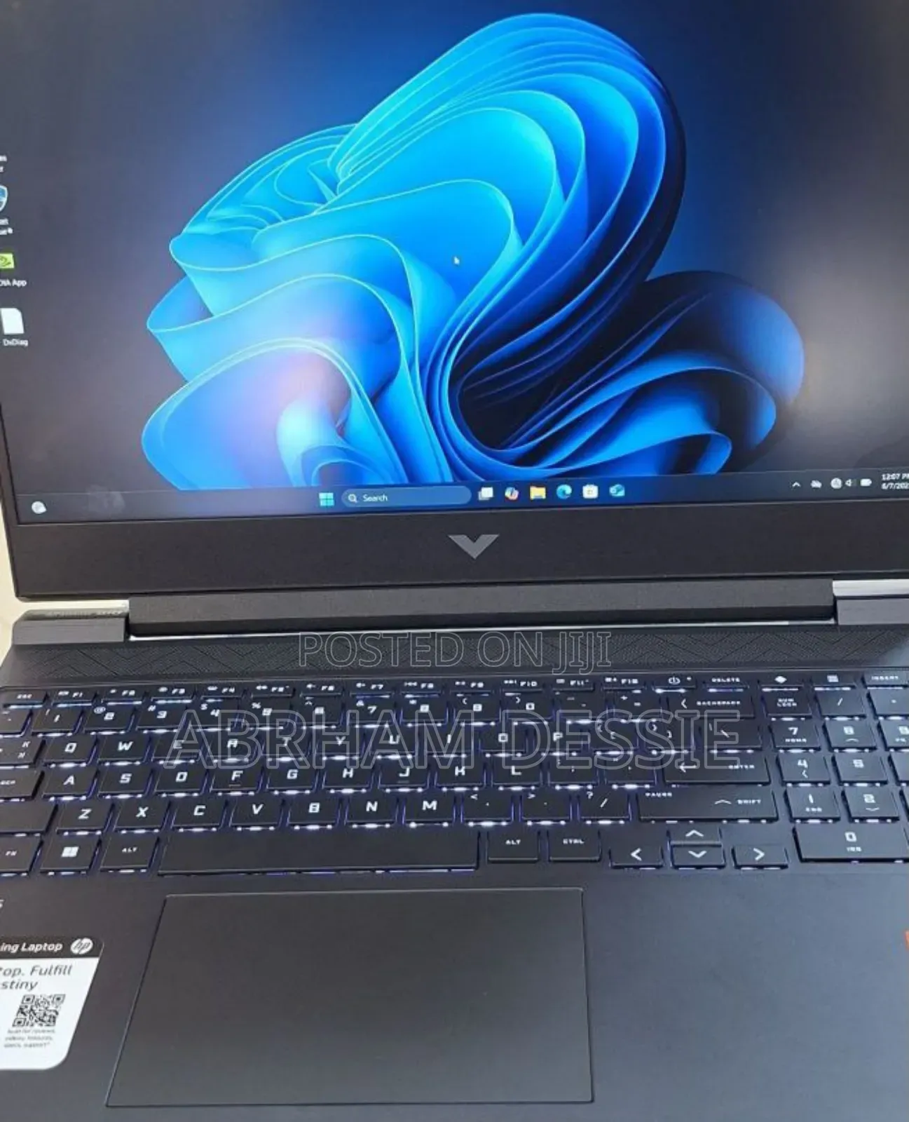 New Laptop HP Victus 15 8GB AMD Ryzen 7 SSD 512GB