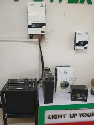 Photo - Automatic Solar Inverter/Hybrid Inverter Lithium Ion Battery