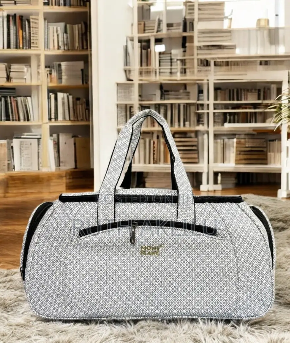 White Mont Blanc Travel Bags