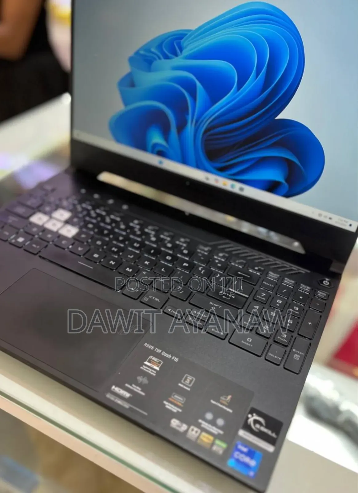 New Laptop Asus TUF Gaming A15 16GB Intel Core I7 SSD 1T