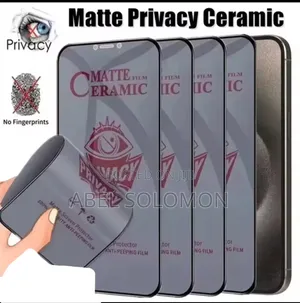 Matte Ceramic Privacy Screen Protector For Samsung S21