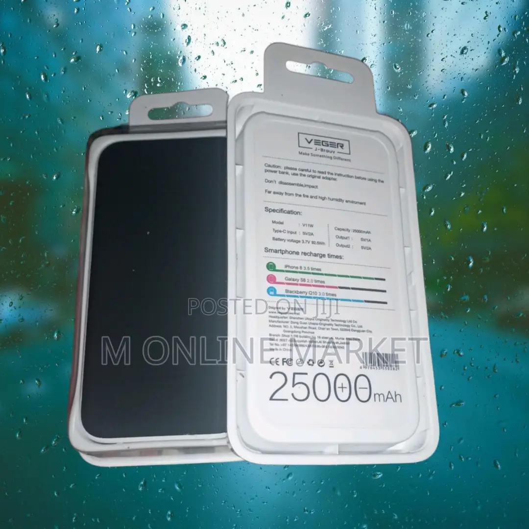 25000mah Mobile Power Bank: The Endurance Champion