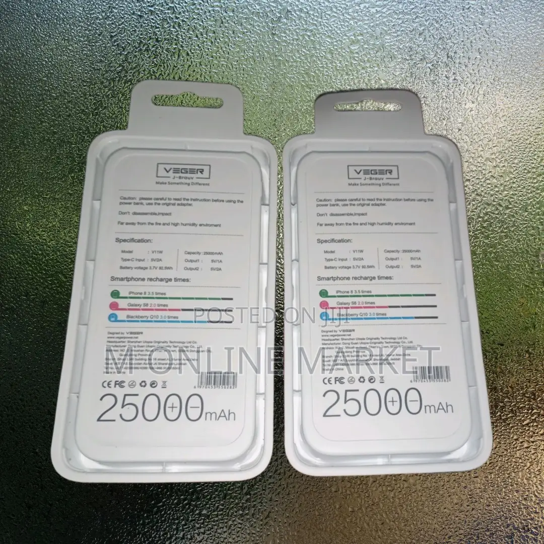 25000mah Mobile Power Bank: Imagine Endless Power