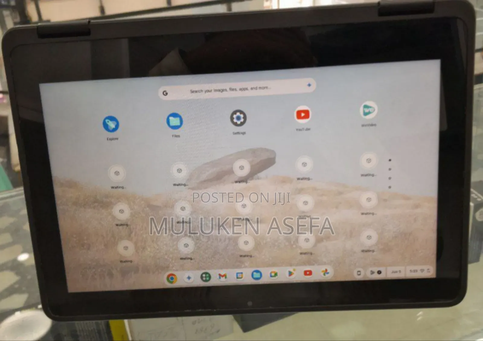 New Laptop Dell Chromebook 13 8GB AMD Ryzen 5 SSD 640GB