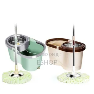 Photo - Effortless Floor Care: 360° Spin Mop With Built-in Drainage