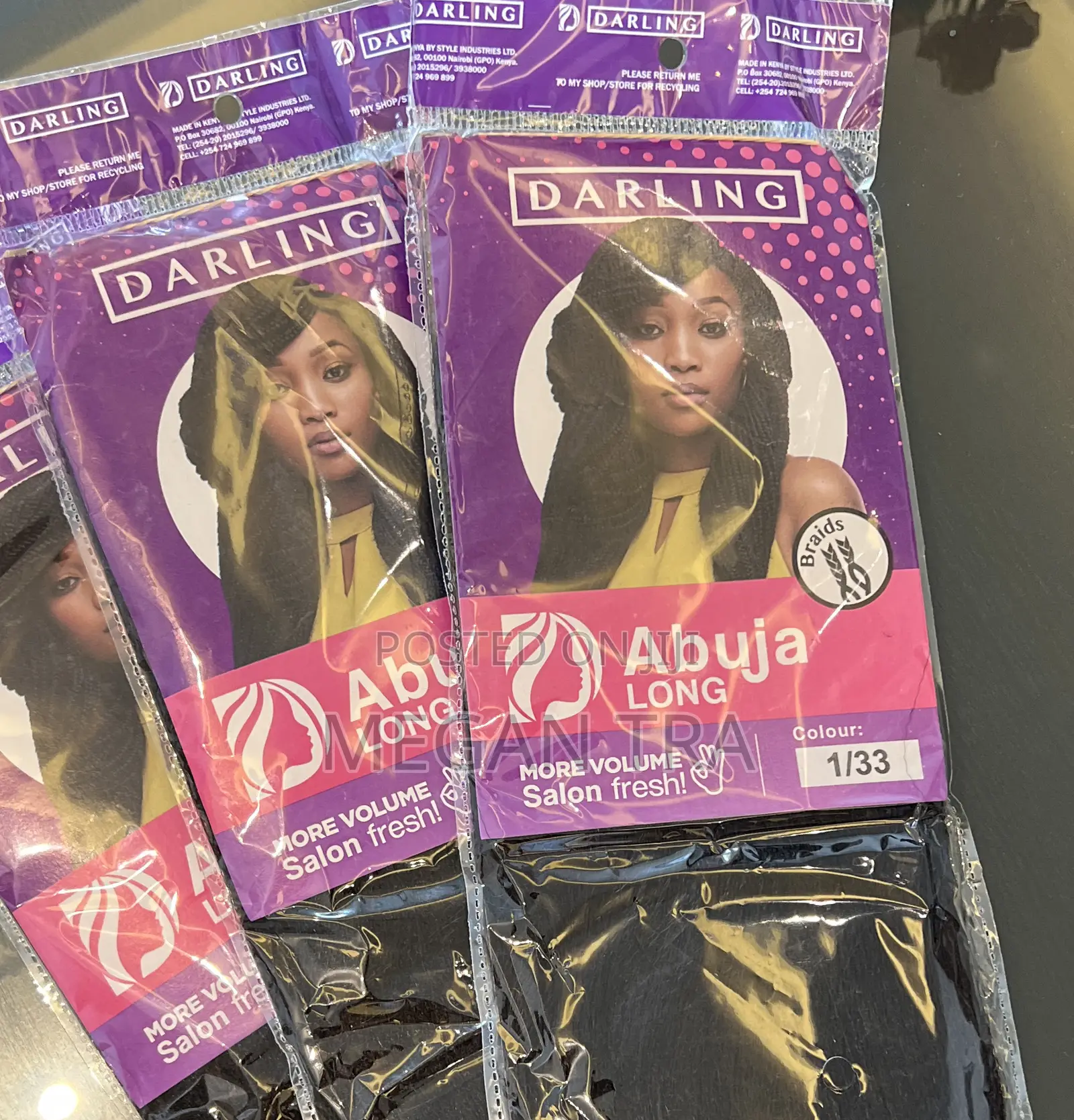 3 Packs Braiding Hair - Long and High Quality