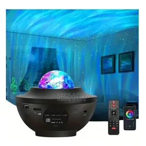 Cosmic Sanctuary Lamp – Bluetooth Music Ocean Wave Effects