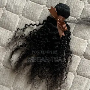Photo - Brazilian Kinky Human Hair Bundle - Natural Beautiful