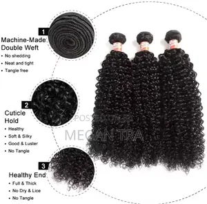 Brazilian Kinky Human Hair Bundle - Natural Beautiful