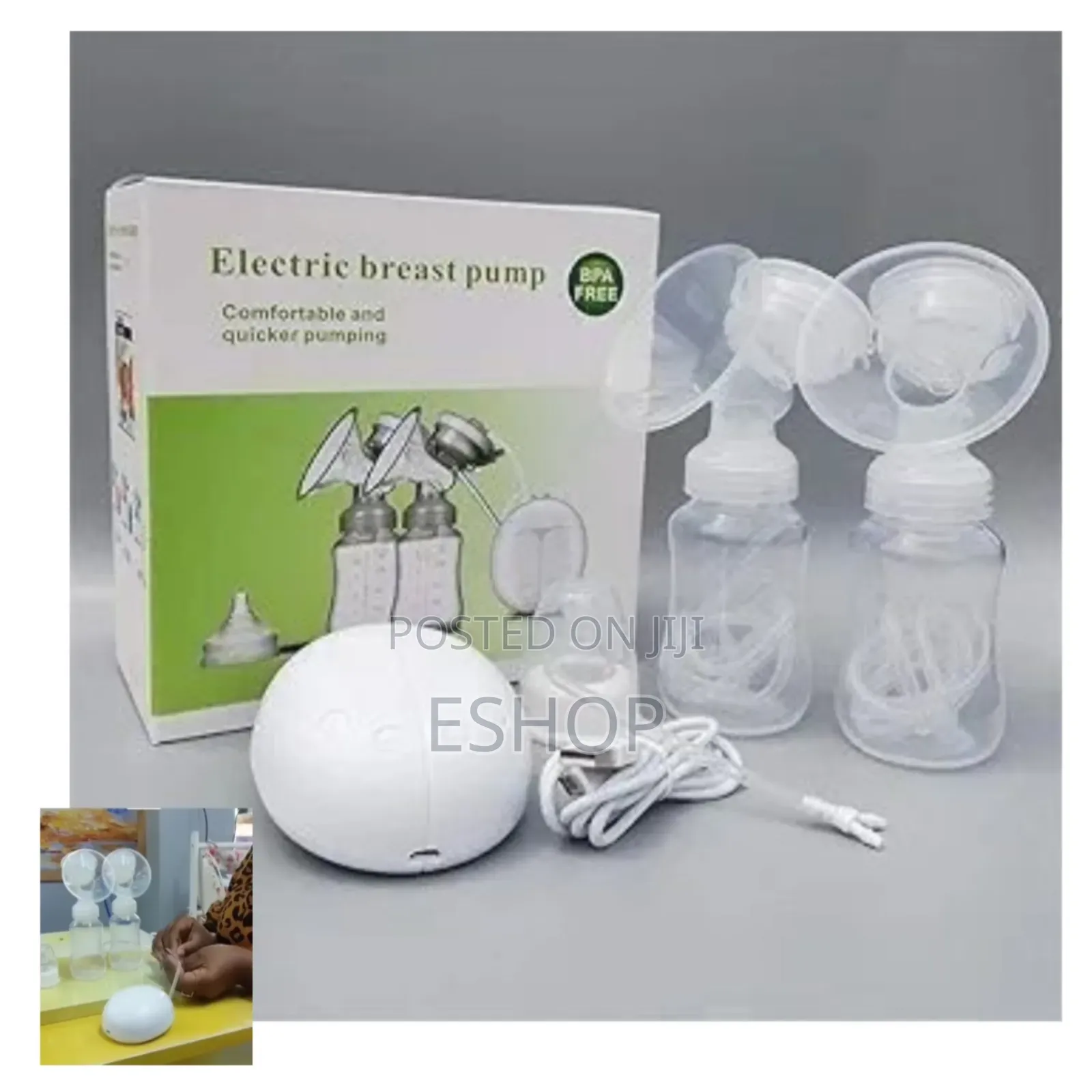 Hands-Free Wearable Breast Pump With Low Noise 3speed Mode