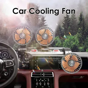 Photo - 3head Electric Car Fan