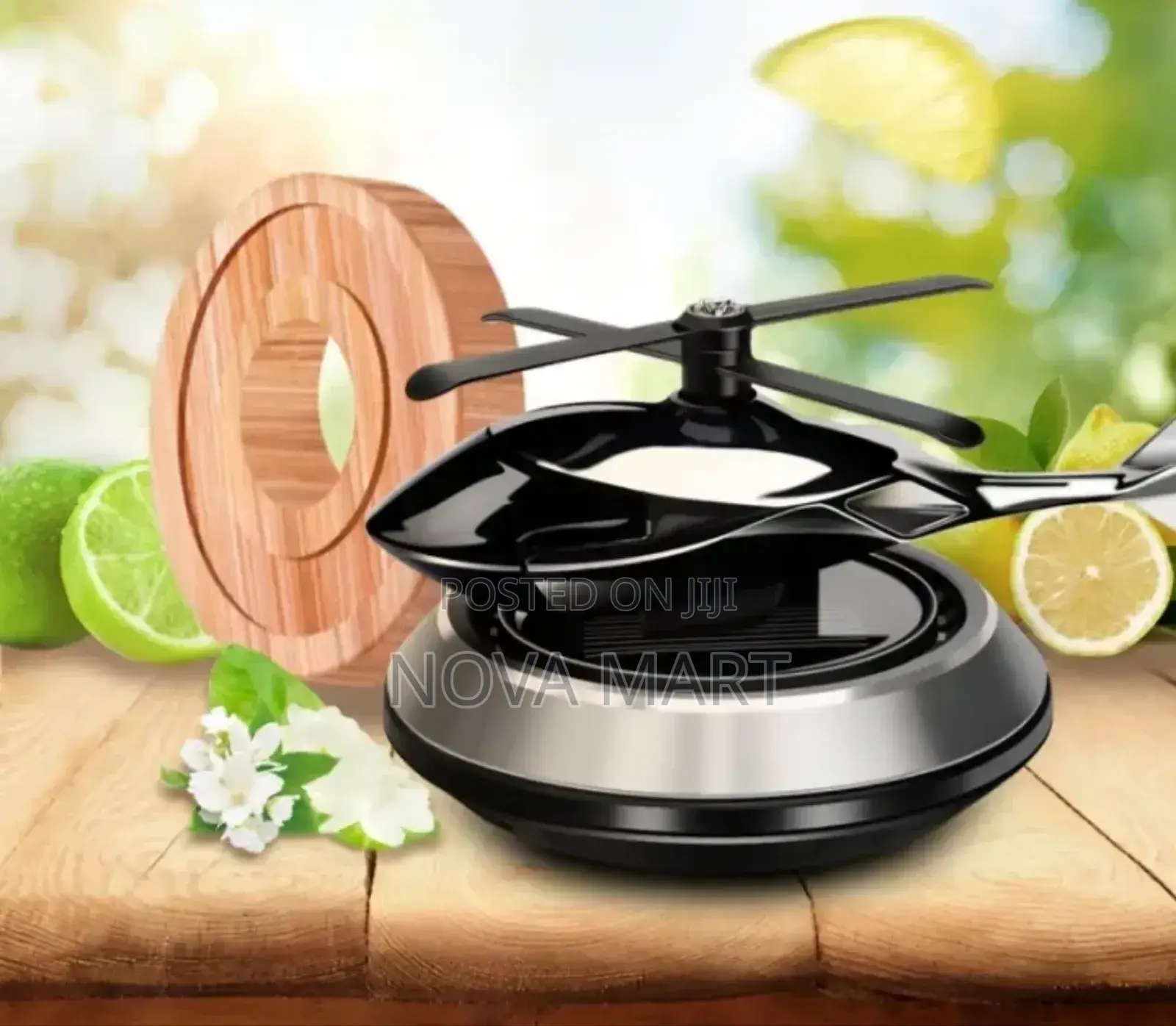 Car Perfume Stylish Solar Powered Helicopter