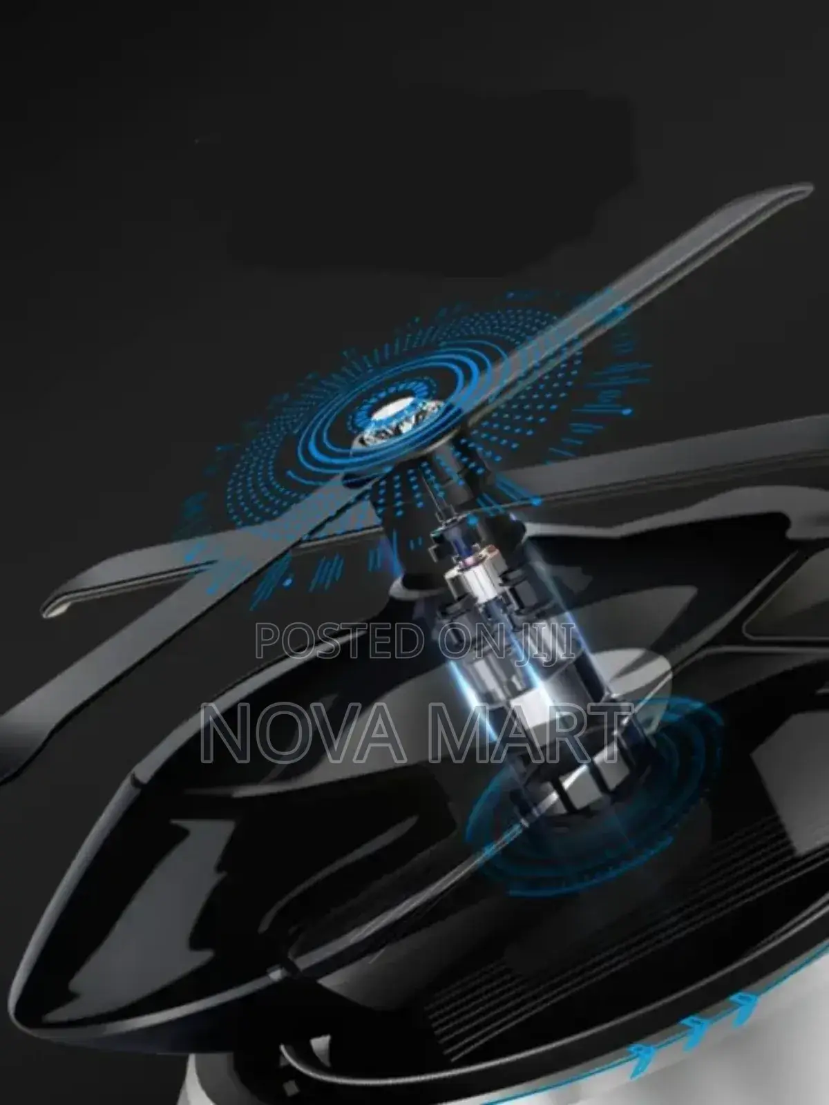 Car Perfume Stylish Solar Powered Helicopter