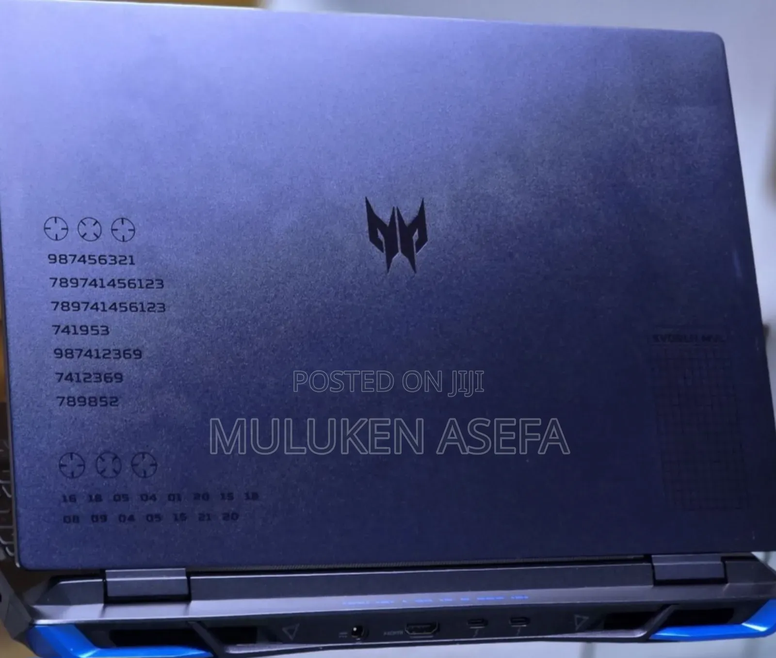 New Laptop Acer Predator Helios 300 16GB Intel Core I7 SSD 1T