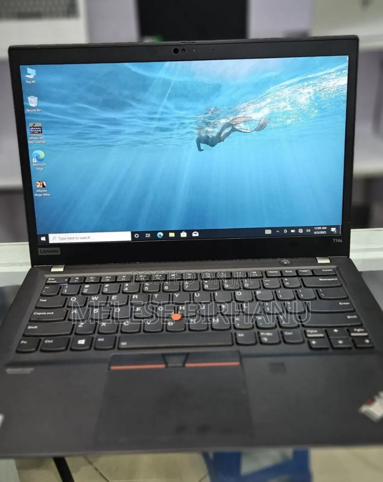New Laptop Lenovo ThinkPad T14s G4 32GB Intel Core I7 SSD 512GB