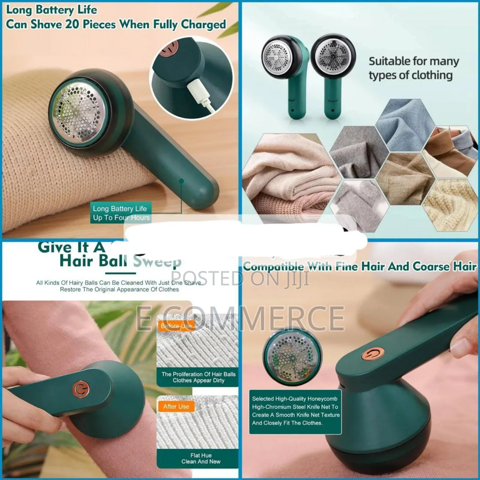 Rechargable Portable Lint Remover