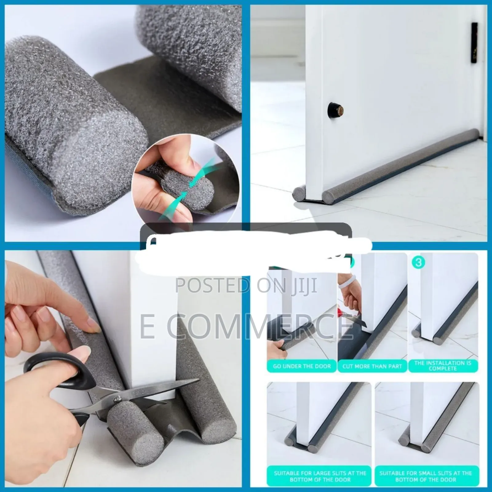 Door Bottom Seal Strip Stopper