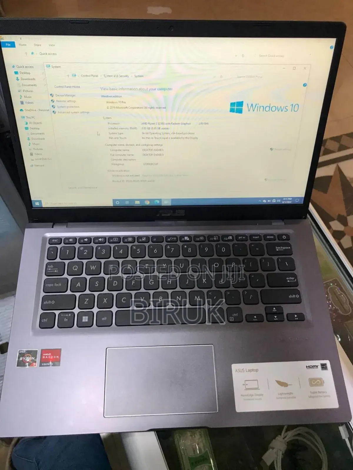 Laptop Asus VivoBook S301LP 8GB AMD Ryzen 3 SSD 128GB