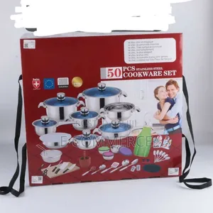 110pc and 50pc Stainless Steel.Cookware Ser