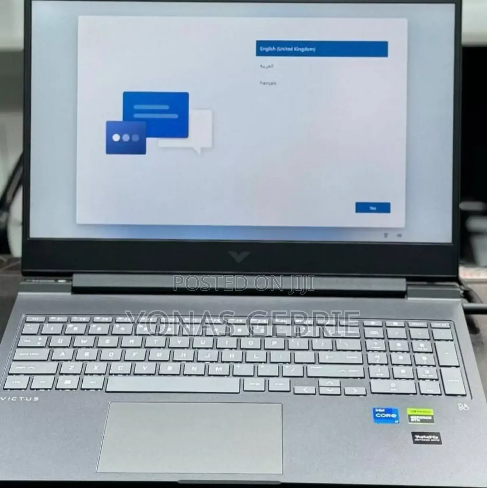 New Laptop HP Victus 15 16GB Intel Core I7 SSD 1T