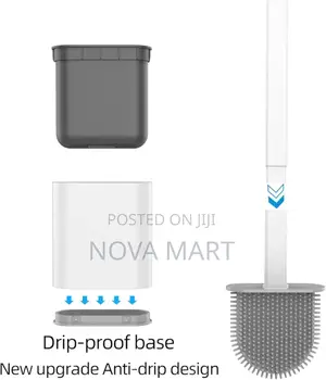 Toilet Cleaning Silicon Brush